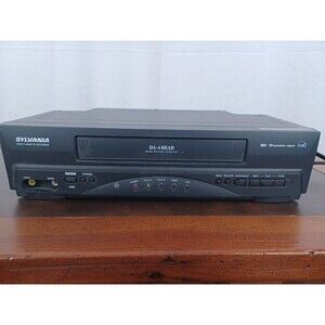 Sylvania 6240VE VCR/ VHS Player/ Video Cassette Recorder DA-4 Head No Remote